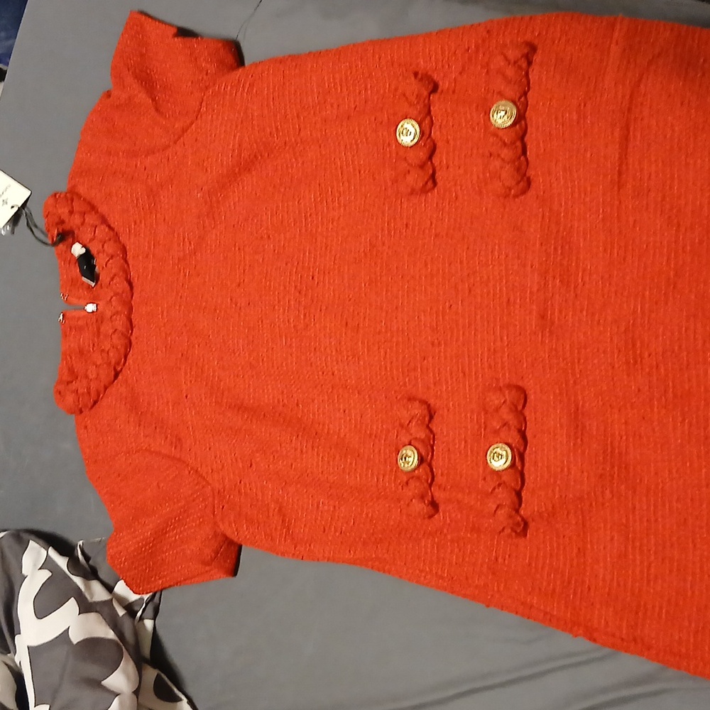 Tuckernuck Red Tweed Jackie Dress - Picture 7 of 7